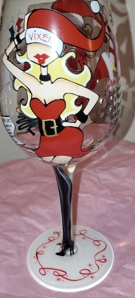 Holiday Wine Glass - Picture 3 of 4